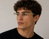 SCK Classic Square Eyeglasses – Crystal Olive